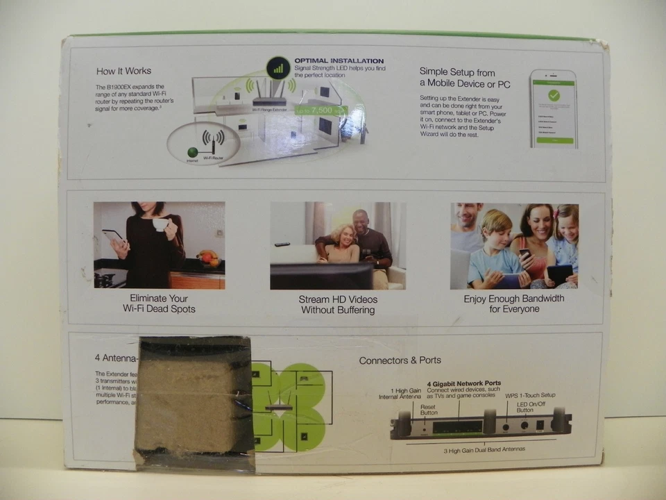 Amped Wireless Range Extender AC1900 B1900ex - Image 2 of 4