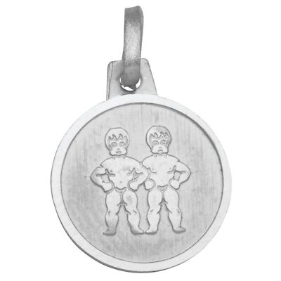 Basic Silber SZ.306 Damen Anhänger Sternzeichen Zwillinge Sterling-Silber 925