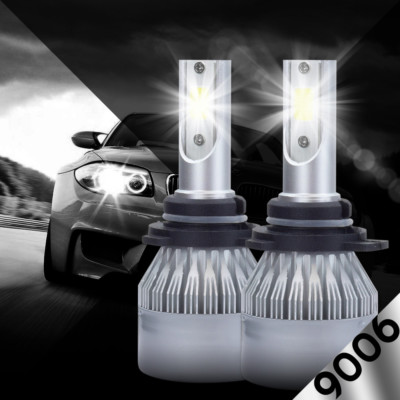 XENTEC LED HID Headlight kit 9006 White for 1987-1996 Cadillac Fleetwood