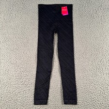 Spanx Leggings Women's Medium Navy Tread Camo Seamless Textured Knit NWT