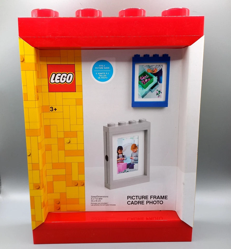 LEGO® Bilderrahmen Rot / Picture Frame – Red | NEU OVP - Bild 2 von 4