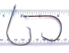 25 GT 2X Inline (non-offset) Circle Fishing Hooks size 10/0 - 7381