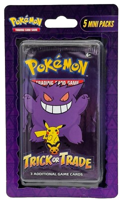 ポケモンカードゲーム MJ MJ Holding 2024 Pokémon TCG Trick Or Trade 5 Mini Packs 3 Cards
