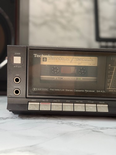 Vintage Hi-Fi! Technics SA-K2L Cassceiver Cassette Player Radio Amp Phono 1980's - Picture 10 of 13