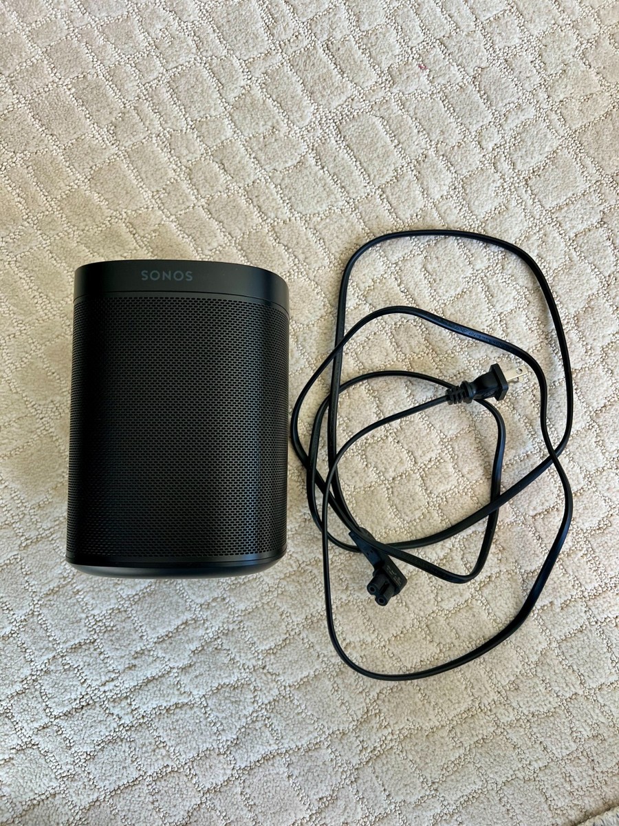 SONOS One A100 Voice-Controlled Wireless Smart Speaker Black Model
