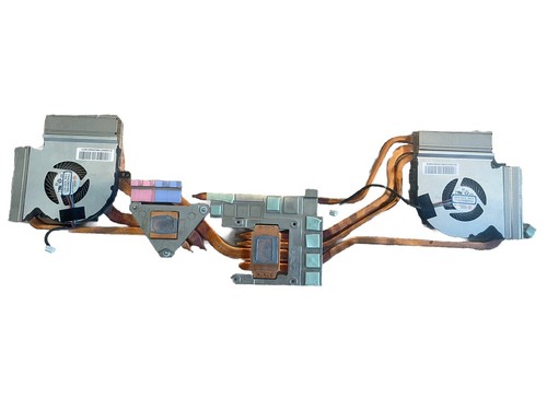 Genuine Original MSI MS-17C5 GE73 Raider RGB CPU Dual Cooling Fan & Heatsink G45 - Afbeelding 2 van 2
