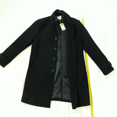 Herren Winter Warm Mantel Lange Jacke Unvoreingenommen Männer Mantel - Debenhams + Gratis Versand