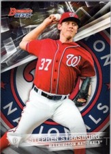 2016 Bowman's Best #52 Stephen Strasburg Washington Nationals