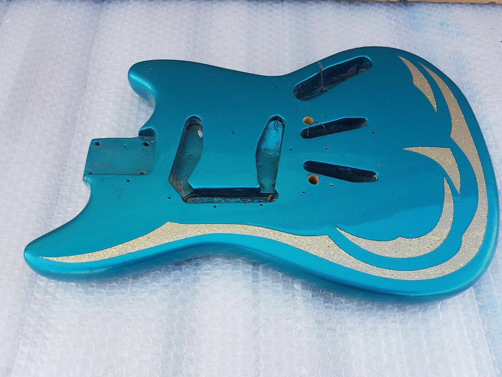 1966 FENDER MUSTANG BODY made in USA eBay