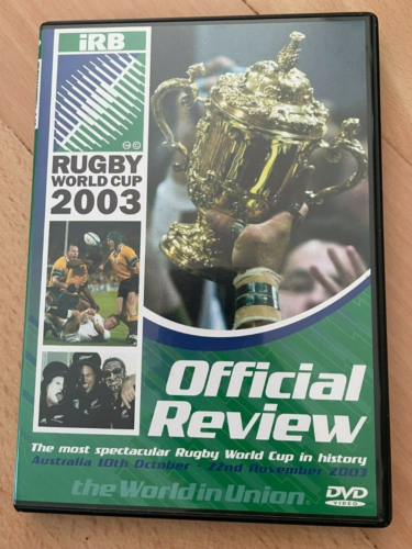 RUGBY UNION WORLD CUP 2003 DVD. OFFICIAL REVIEW.  - Picture 1 of 2