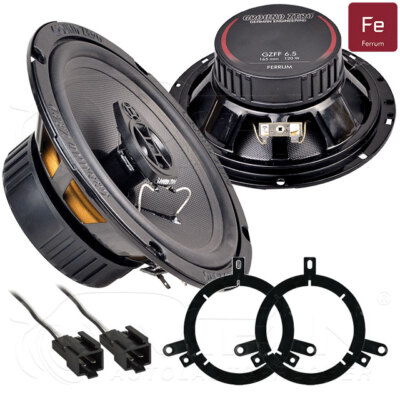 GROUND ZERO LAUTSPRECHER für CHRYSLER PT CRUISER + Cabrio 2000-2006 Front #B0E8