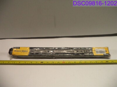 Qty = 2 (1 Set): Yenuo 18'' Full Extension Side Mount Ball Bearing Drawer Slides