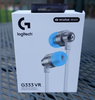 Logitech G333 VR Gaming Earphones for 