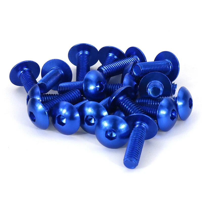 Kit de tornillos de carenado completo aptos para Honda VFR750F/800/1200F mercado de accesorios Foto 4 de 4