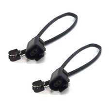 2x FRONT BRAKE PAD WEAR SENSORS WIRES FITS: PORSCHE CAYENNE 958 10-18 BPW0322AX2