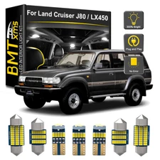 15x Interior Light Bulbs Kit White For Toyota Land Cruiser Lexus LX450 1990-1997