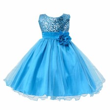 Bilo Lovely Sequin Flower Girl Dress, 5 Colors