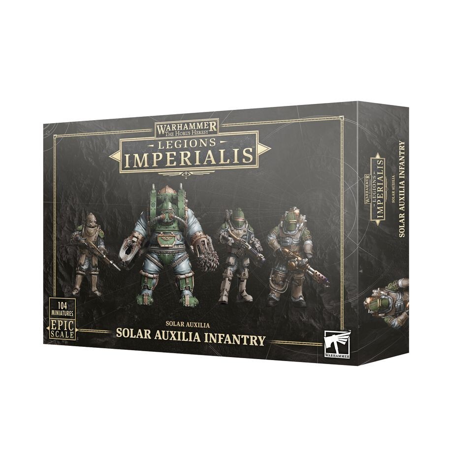 Auxilia Infantry- Solar Auxilia - Brand New - Legions Imperialis Warhammer GW