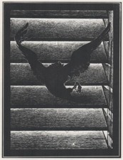 Alberto Martini - Le corbeau - Litografia