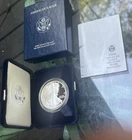 2004 W AMERICAN SILVER EAGLE PROOF DOLLAR US Mint ASE Coin with Box and COA