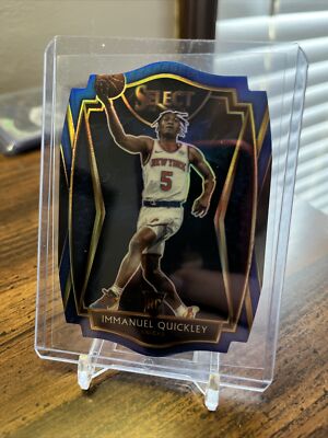 2021 Select #172 IMMANUEL QUICKLEY Blue Prizm Die-Cut RC /249 !! COLOR ...