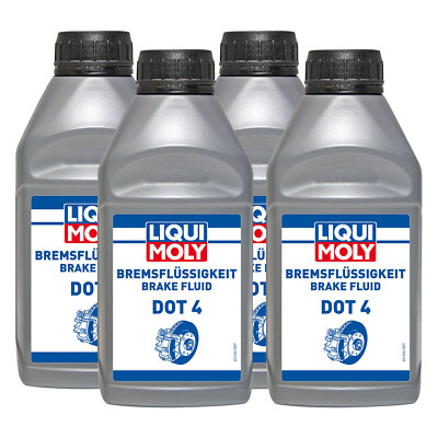 LIQUI MOLY Bremsflüssigkeit DOT4 2 Liter für MV Agusta Peugeot Sachs SFM Suzuki 
