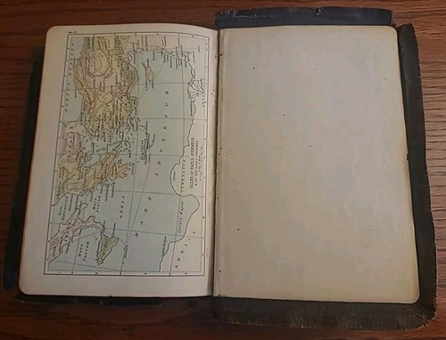 Vintage Holy Bible Concordance Sunday School Teacher's Edition Illustrated Atlas - Picture 19 of 19