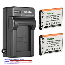 Kastar Battery AC Wall Charger for Fujifilm FinePix XP30 XP31 XP50 XP60 XP70