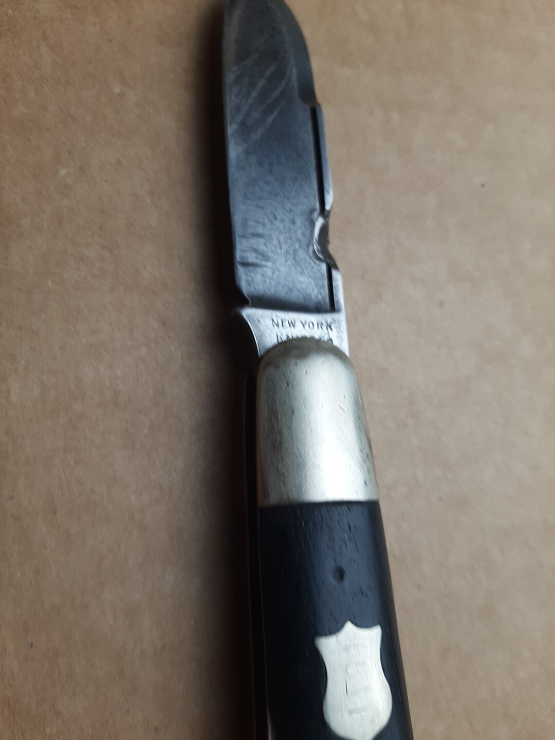 Vintage New York Knife Co Walden 1Blade Pocket Knife eBay