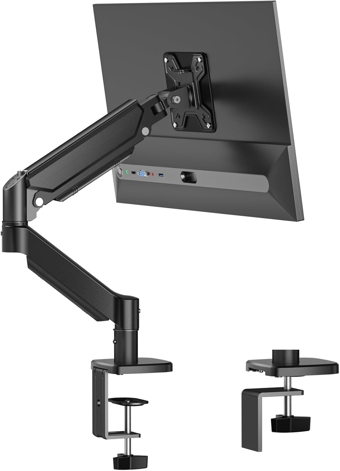 Monitor Stand for Desk-Monitor Arms for Computer Monitors with C Clamp, Grommet-image