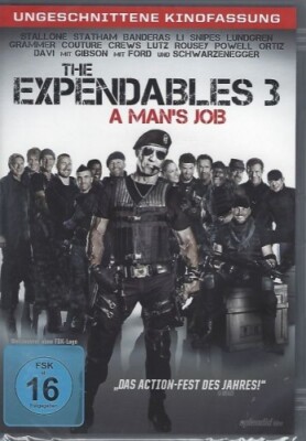 The Expendables 3 - A Man's Job - (Ungeschnittene Kinofassung) - DVD - Neu / OVP