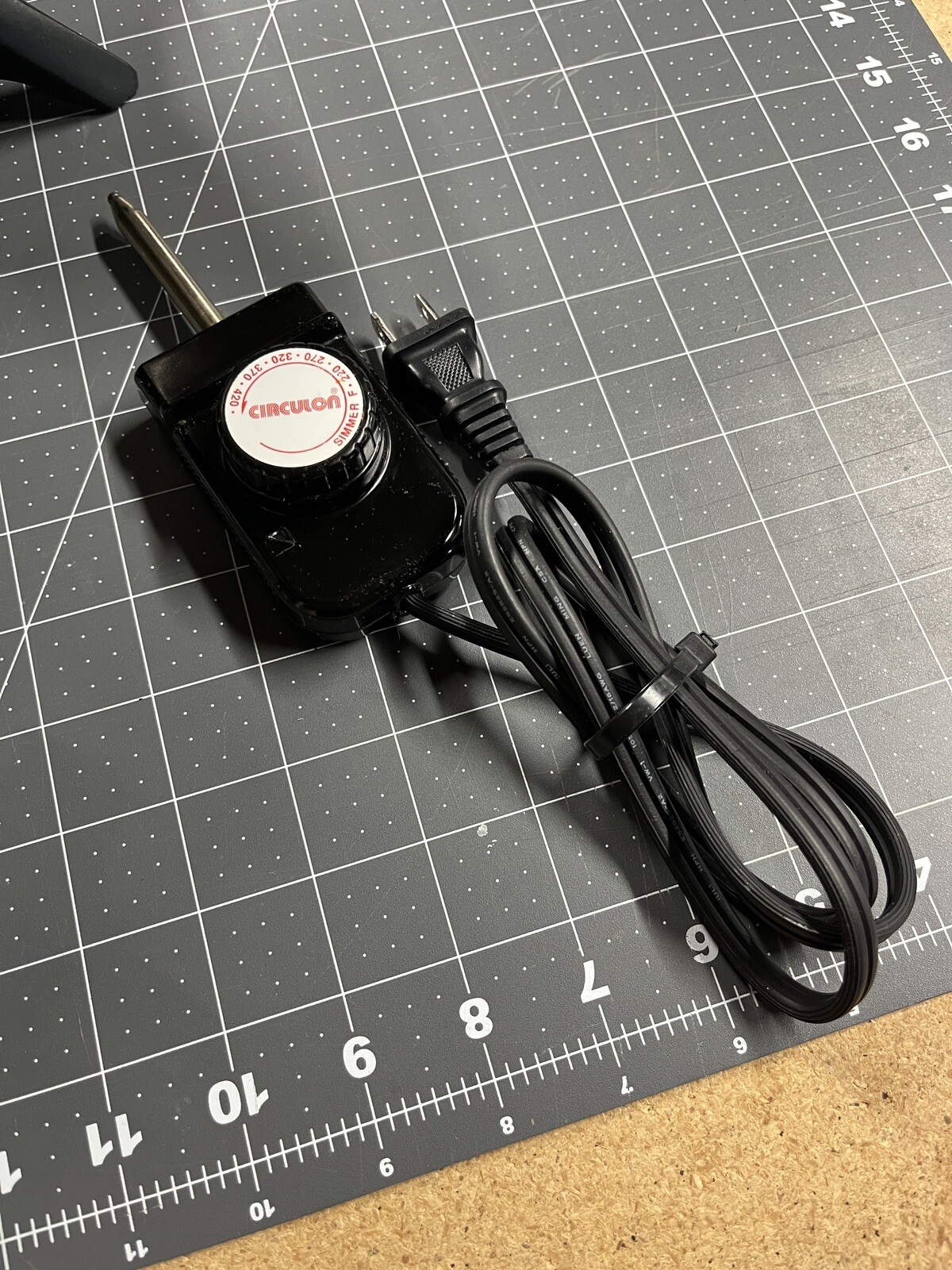 CIRCULON 12" nonstick electric skillet frying pan Deep Fry Pan & power