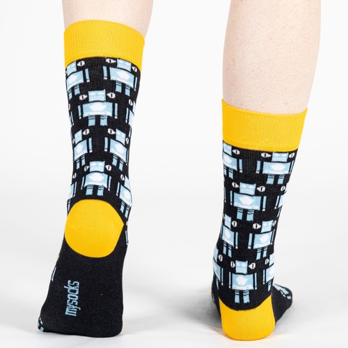 Mysocks Unisex Calcetines Mejores Peinados Algodón Multi Diseño Acabado Perfecto - Imagen 13 de 76