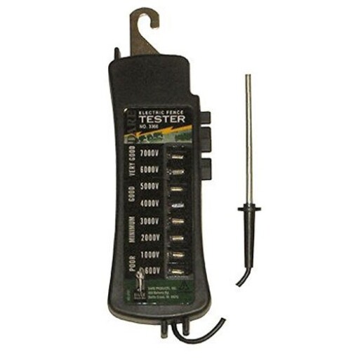 Dare 5000 V Electric-Powered Five-O-Lite Tester Gray/Silver Dare 5000 V Electric-Powered Five-O-Lite Tester Gray/Silver