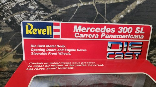 1/24 REVELL MERCEDES 300 SL CARRERA PANAMERICANA DIECAST METAL CAR GULL WING Z4 - Picture 2 of 6