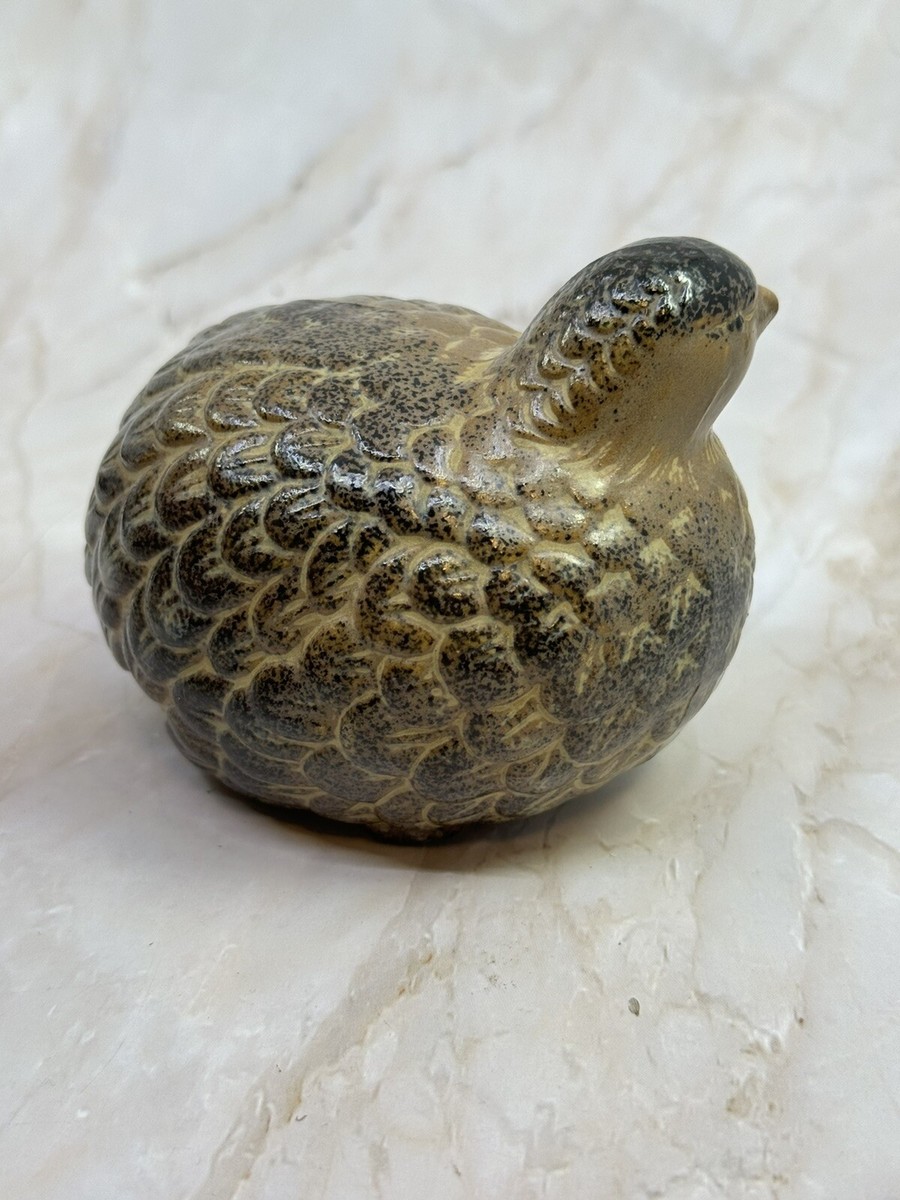 人形 peco MOC Partridge Porcelain Bird Figurine Vintage Made In Japan