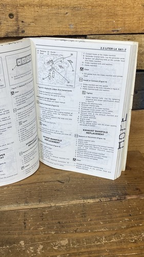 1987 Chevy Astro Minivan Van Shop Service Repair Manual CS CL LT 2.5L 4.3L V6 - Picture 3 of 5