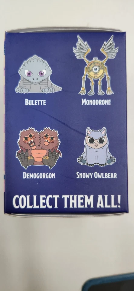 Kid Robot - Dungeons & Dragons Plush Charm 3" Keychain SET of FOUR Demogorgon - Image 2 of 4