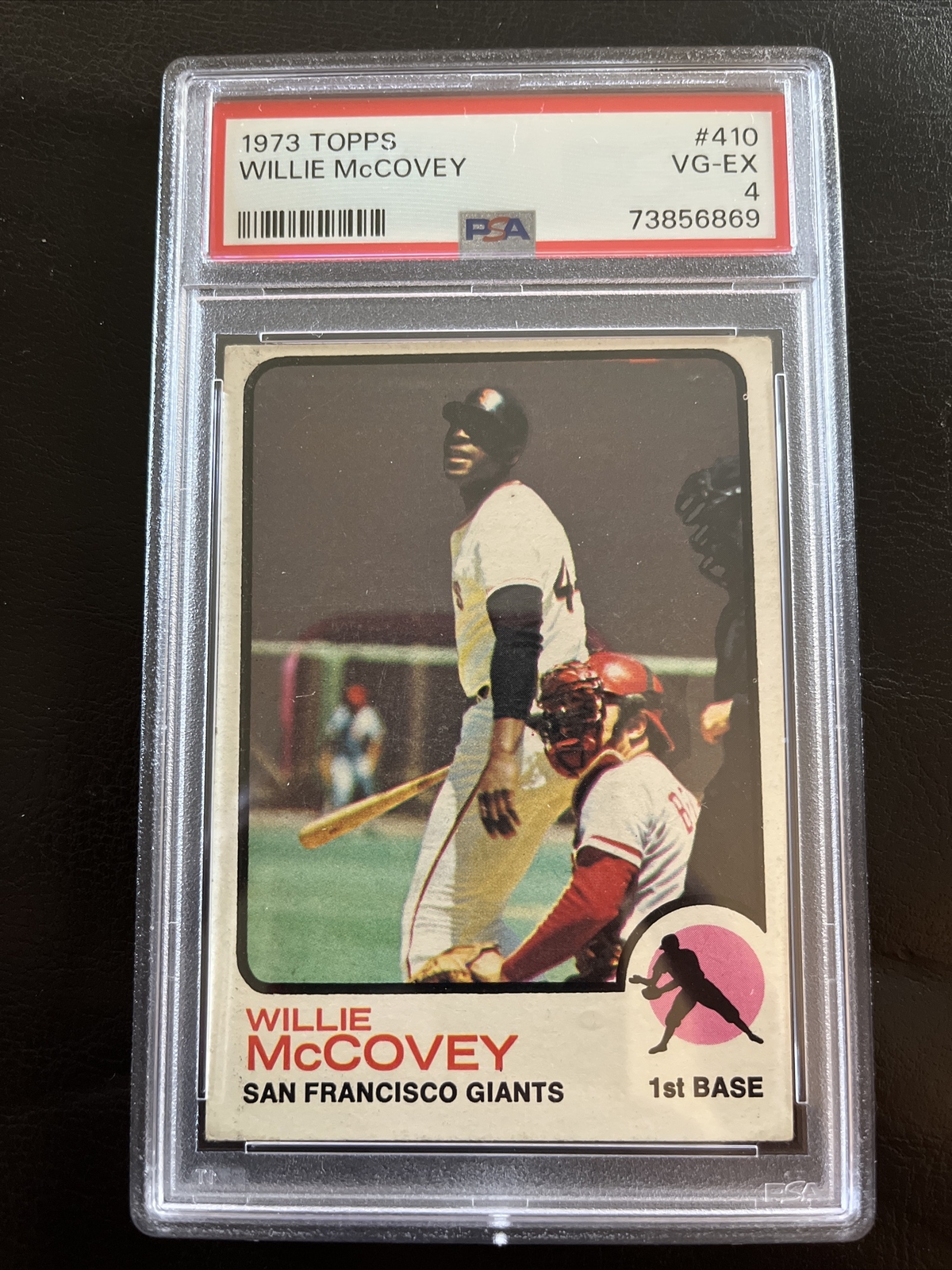 1973 Topps - #410 Willie McCovey PSA VG-EX 4
