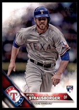 2016 Topps Baseball #575 Ryan Strausborger Rookie