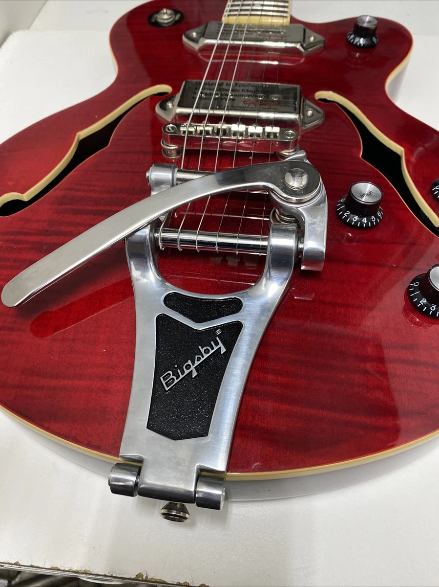 Epiphone Wildkat WR Semi-Hollow Electric Guitar with Bigsby