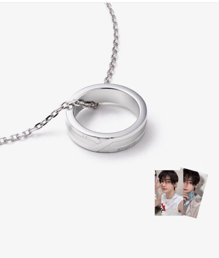 ENHYPEN SUNGHOON ROMANCE UNTOLD RING NECKLACE with PHOTOCARD