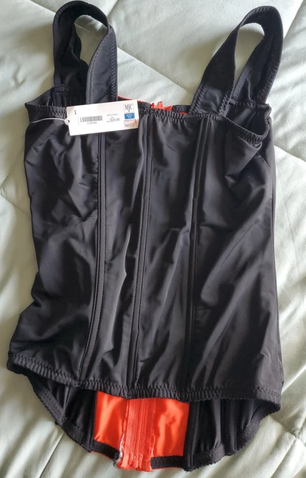 Corsé Deadpool con cremallera frontal - Marvel Lg Foto 4 de 4