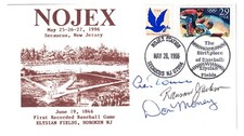 MLB Signed FDC Baseball All Star 2nd Base Men
