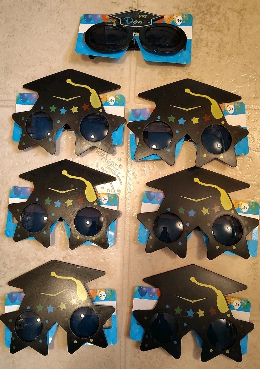 Graduation Sunglasses with Hat and I'm Done Bundle of 7-image