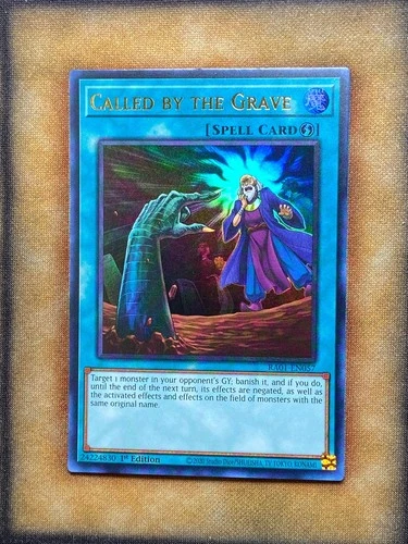 Yugioh Called by the Grave RA01-EN057 Ultra Rare 1st Ed NM