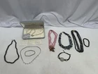 Vintage Jewelry Lot Pearls Sterling 925 Tennis Necklace Miriam Haskell