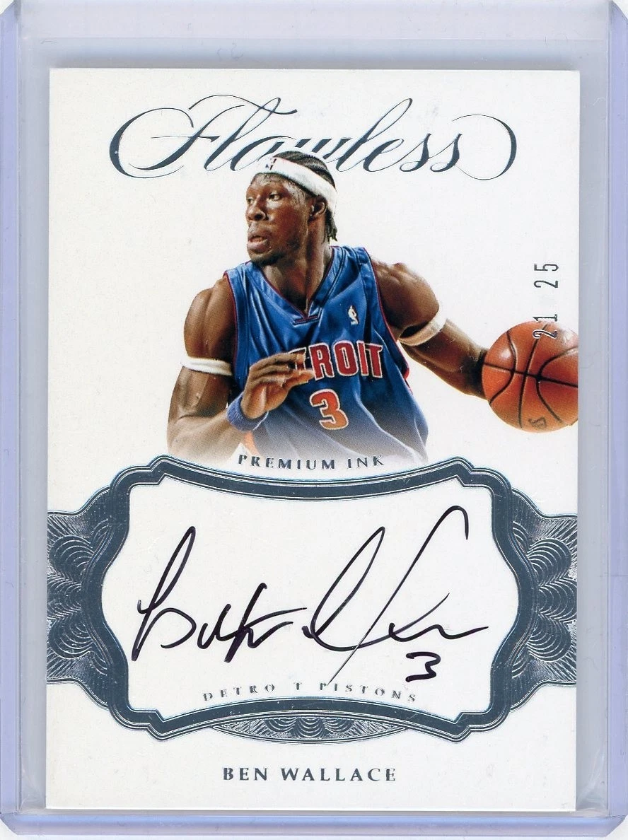 その他 UD Ben Wallace auto card Ben Wallace 2023-24 Topps Cosmic Chrome Auto Variation Gold /50