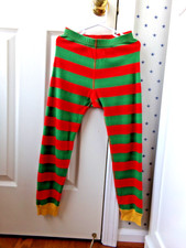 Hanna Andersson COLORFUL Pajama Pants 6-7 Boys Opposite Striped Cotton 120