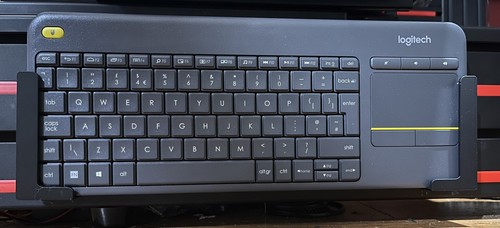 Keyboard mounting for Sim racing race rig Trak Racer sim labs Logitech k400